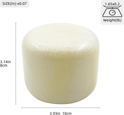 Marble Lamp Night Light Touch Bedside Table Lamp for Bedroom,Type-C Rechargeable Small Desk Bedside Small Lamps,Eye Caring Dimmable LED Ambient lamp (Mid Century Modern)