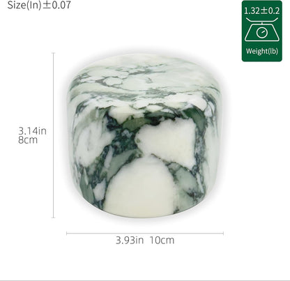 Marble Lamp Night Light Touch Bedside Table Lamp for Bedroom,Type-C Rechargeable Small Desk Bedside Small Lamps,Eye Caring Dimmable LED Ambient lamp (Mid Century Modern)